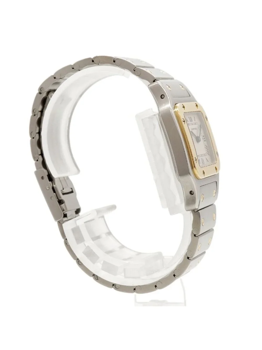 Cartier Santos Galbe SM White Dial Watch
